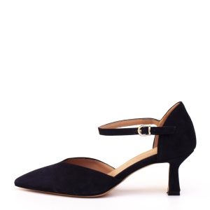 Blue suede shoe