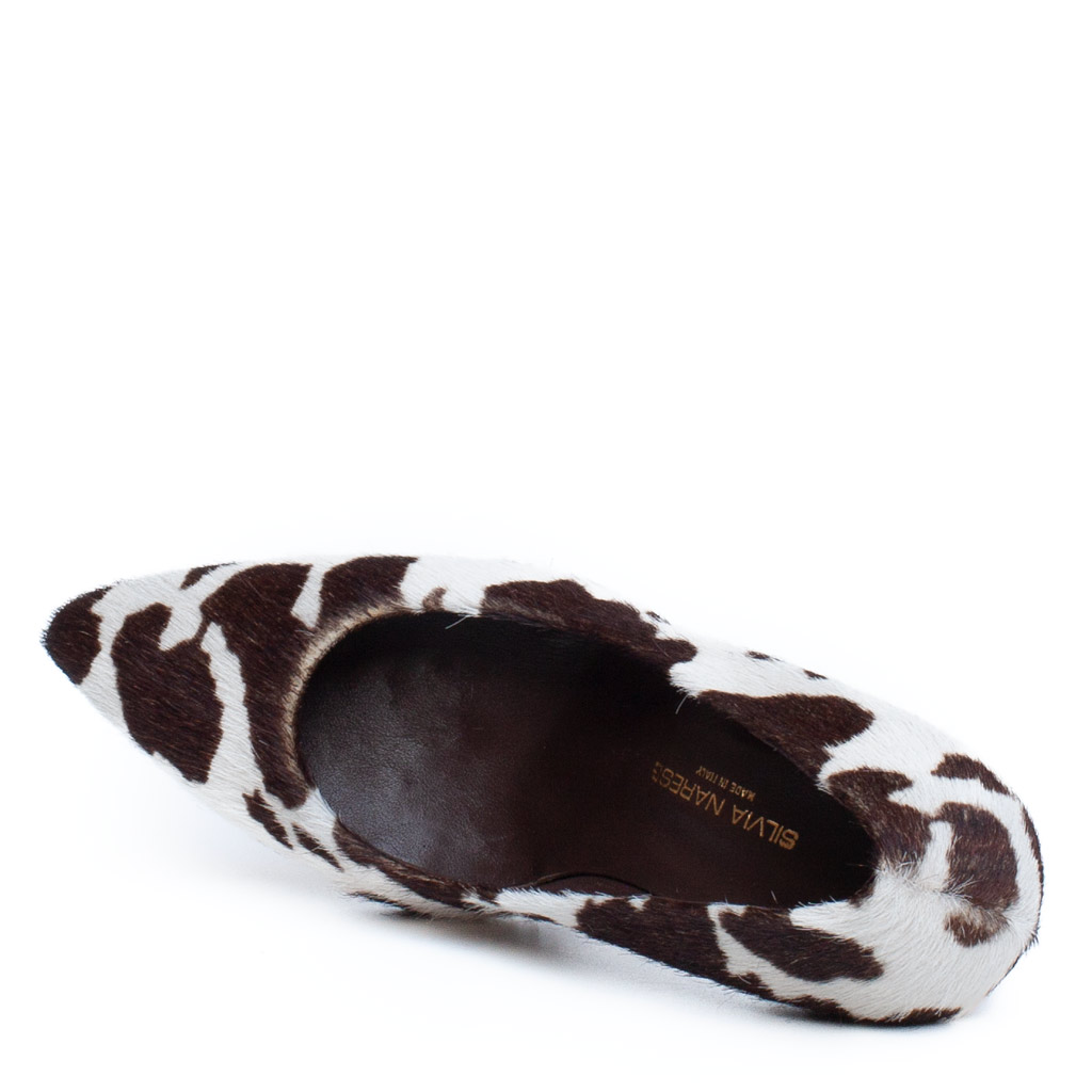 High-heeled Pumps in Cowhide