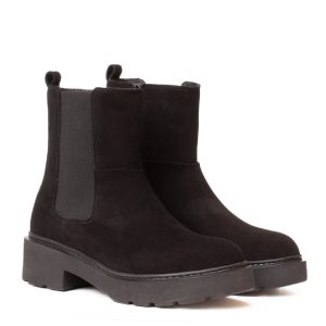 stivaletto-camoscio-nero-con-para-modello-Jaine-di-Unisa
