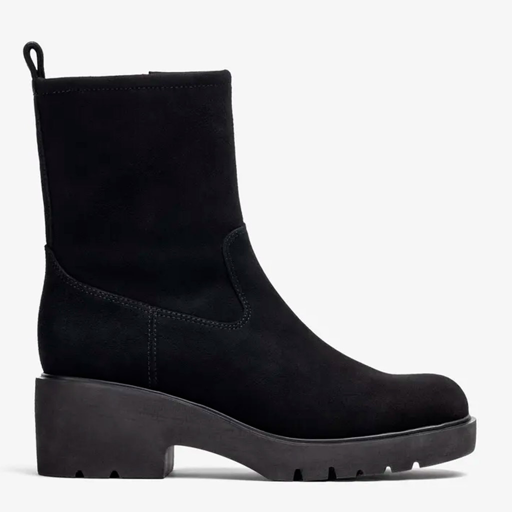 Para Javito Unisa Black Suede Ankle Boots