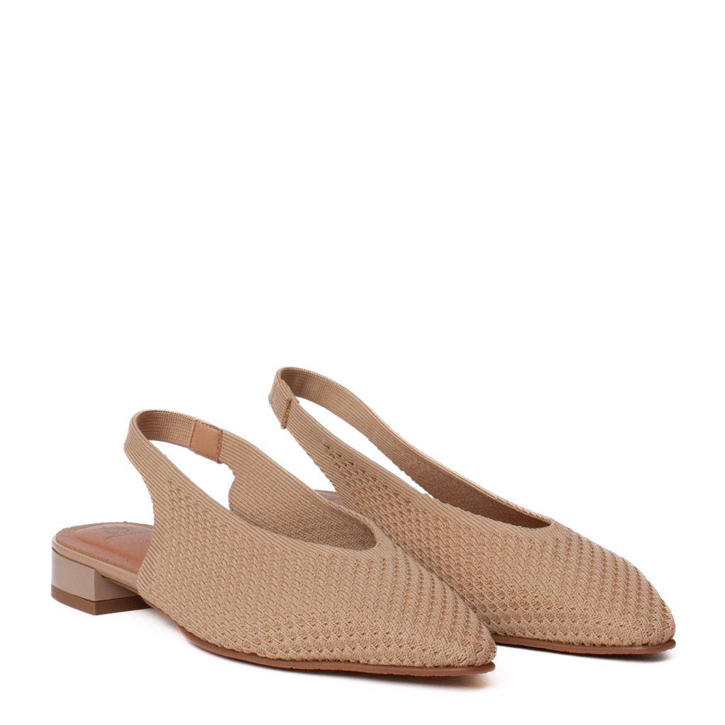 lingback beige in maglia elastica Miss Elastic