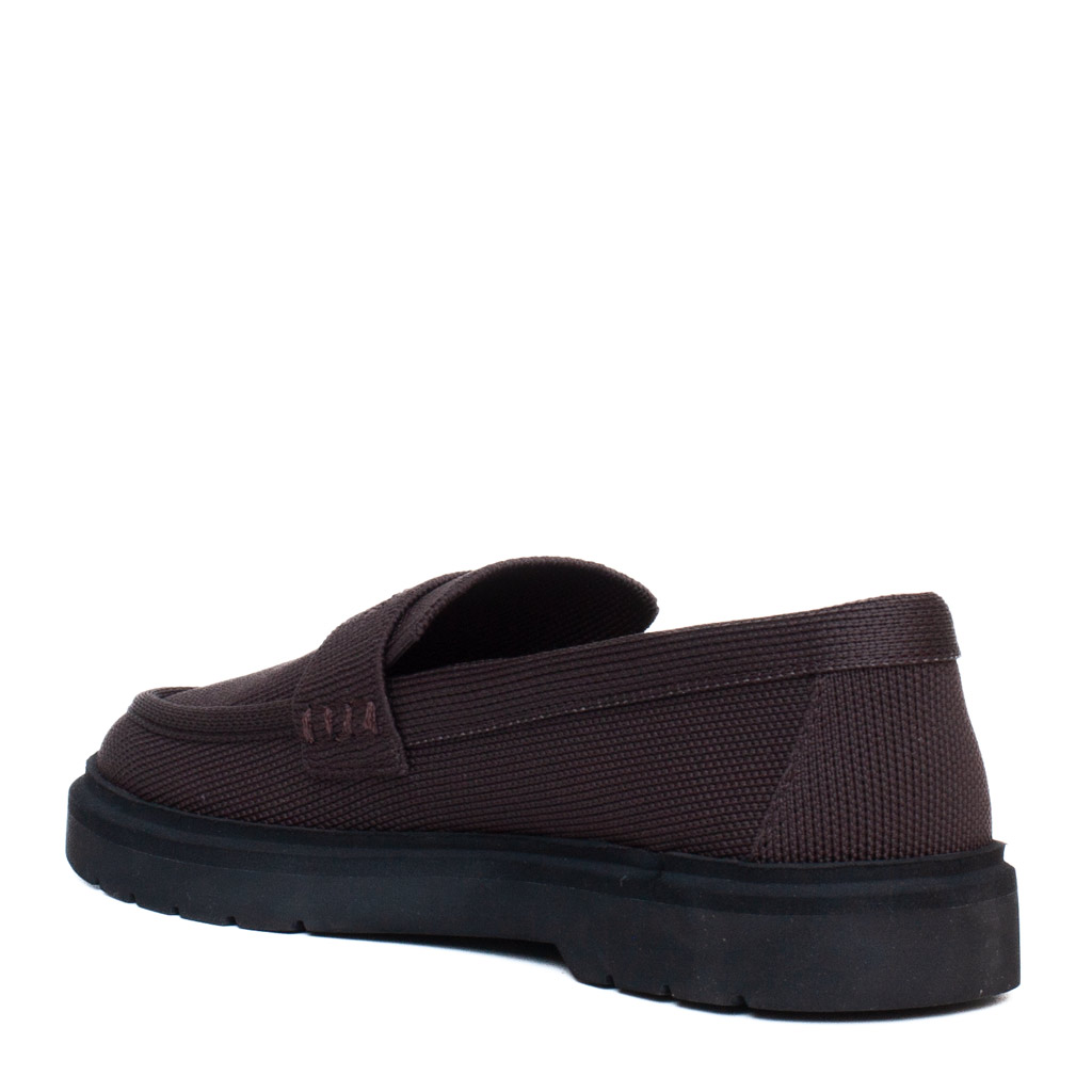 Mocassino Elastico Marrone Donna Miss Elastic