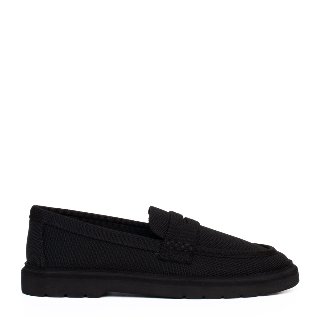 Mocassino Elastico Nero Donna Miss Elastic
