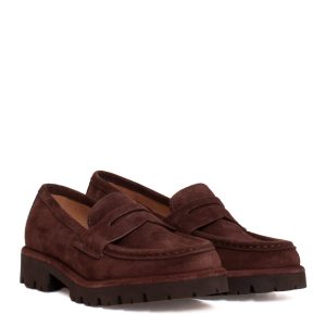 mocassino camoscio marrone modello Fonti di Unisa