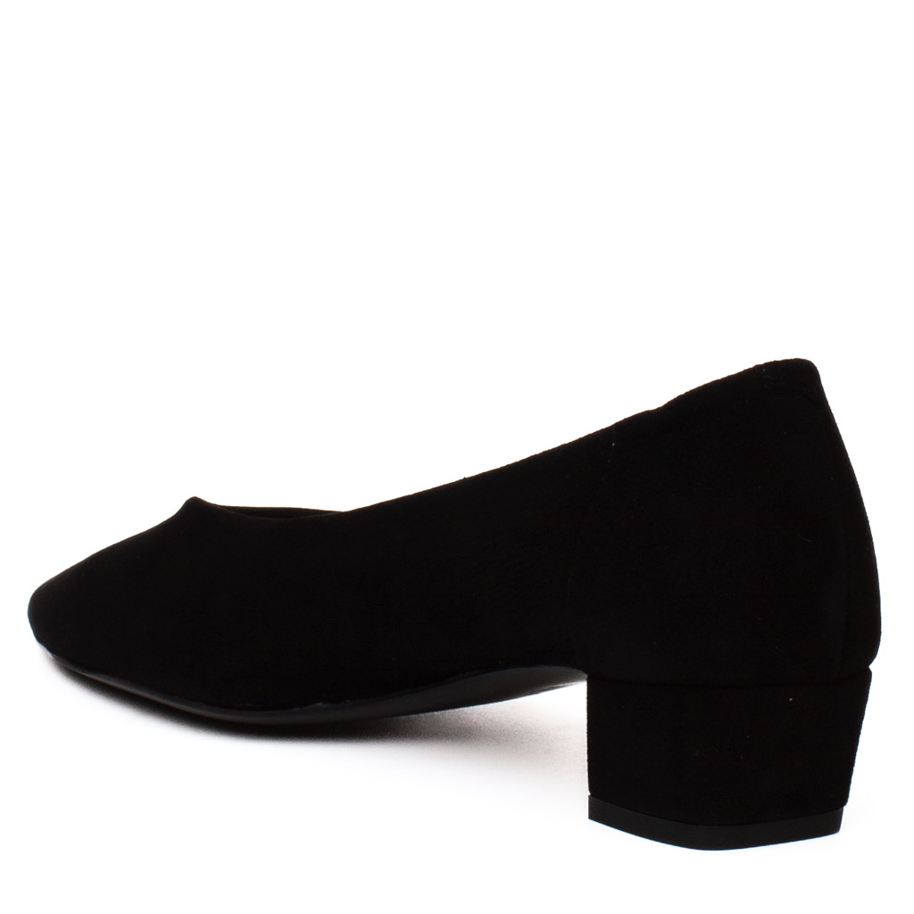 Scarpa bassa camoscio nero Unisa Juncal |