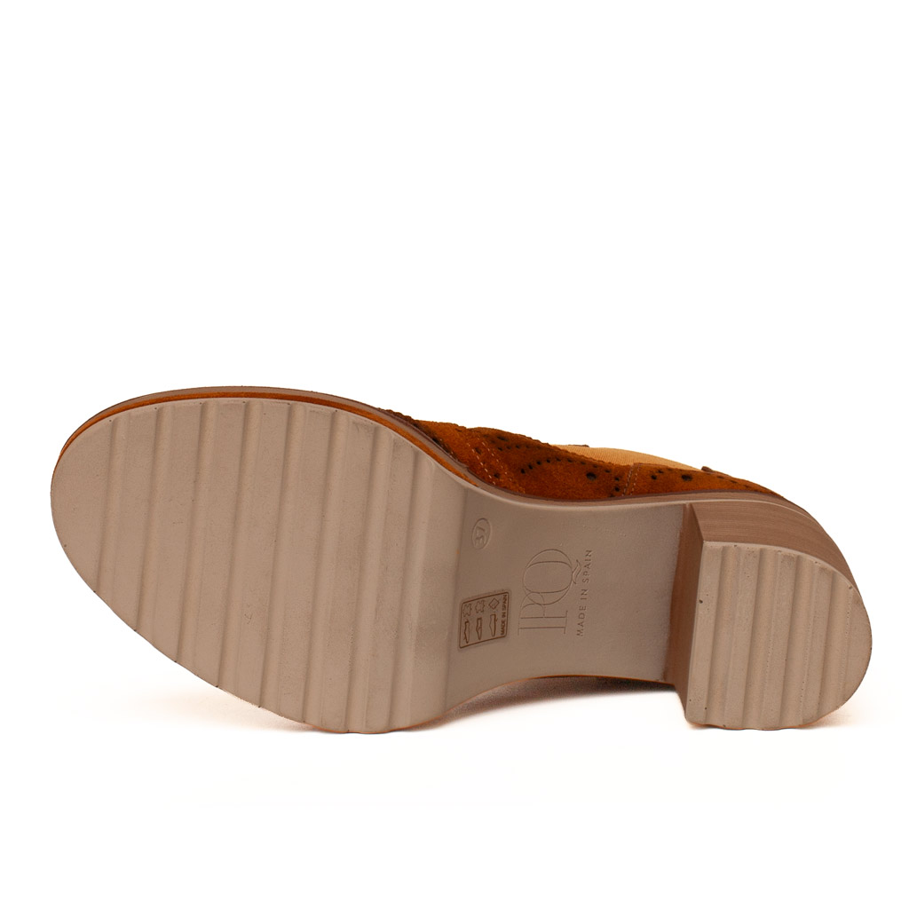 Stivaletto Camoscio Tacco Comodo Pons Quintana