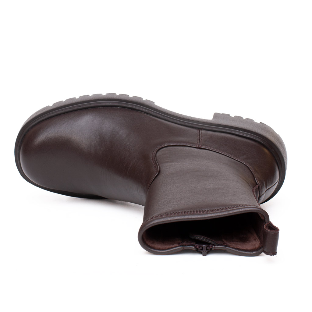 Stivaletto Biker Marrone Unisa Guido Gambale Stretch