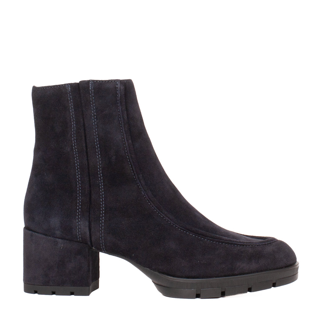 Stivaletto Camoscio Blu Unisa Jeque