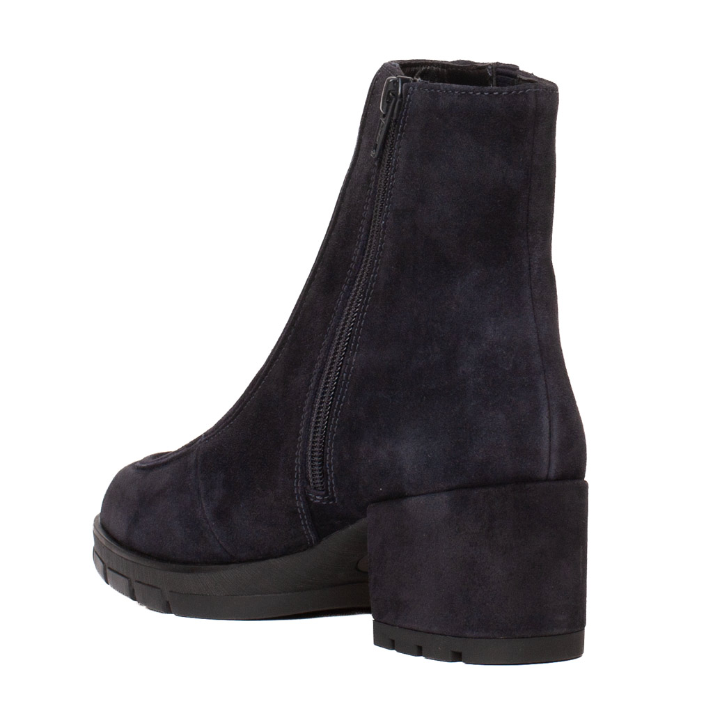 Stivaletto Camoscio Blu Unisa Jeque