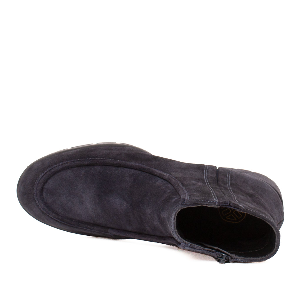 Stivaletto Camoscio Blu Unisa Jeque